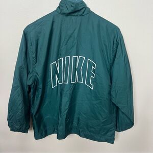 Nike Reversible Teal Green Black and White Windbreaker Jacket Youth XL 18-20